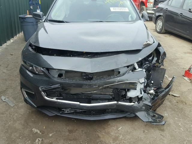 1G1ZB5ST2HF281208 - 2017 CHEVROLET MALIBU LS BLACK photo 7