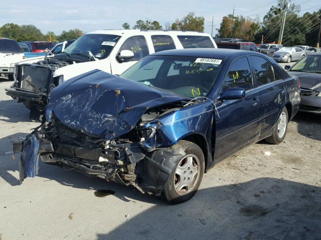 4T1BF32K03U050574 - 2003 TOYOTA CAMRY LE ლურჯი ფოტო 2