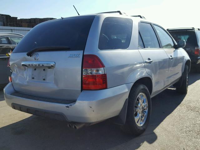 2HNYD18923H545501 - 2003 ACURA MDX TOURIN SILVER photo 4