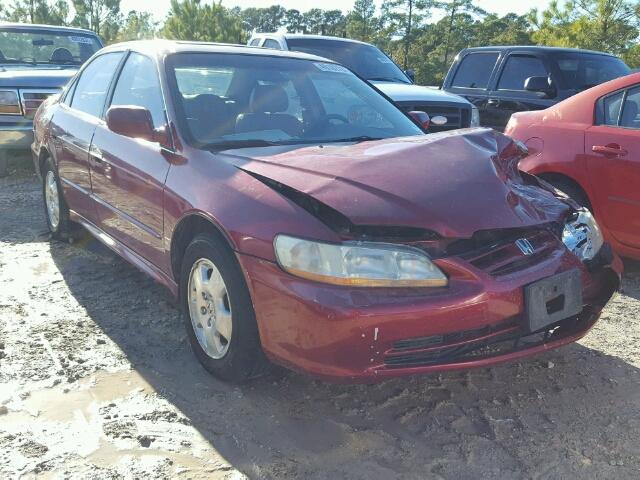 1HGCG16582A063072 - 2002 HONDA ACCORD EX RED photo 1