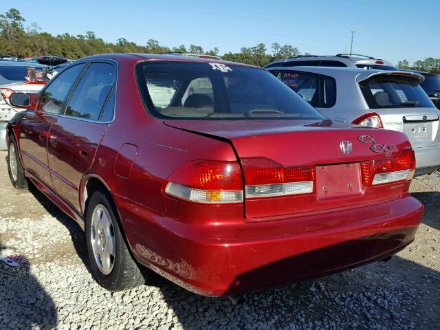 1HGCG16582A063072 - 2002 HONDA ACCORD EX RED photo 3