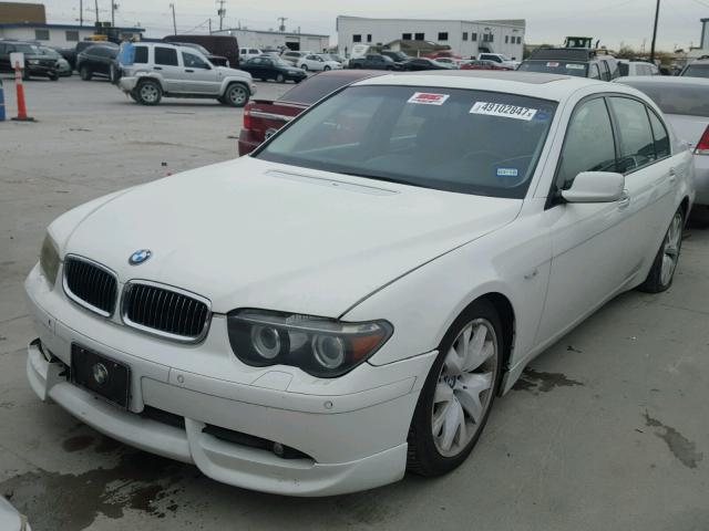 WBAGN63575DS57115 - 2005 BMW 745 LI WHITE photo 2