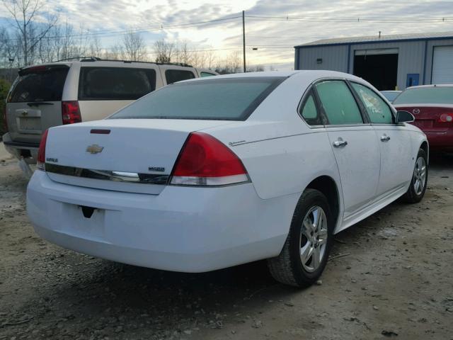 2G1WA5EK3A1115091 - 2010 CHEVROLET IMPALA LS WHITE photo 4