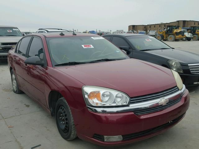 1G1ZU54894F217969 - 2004 CHEVROLET MALIBU LT MAROON photo 1