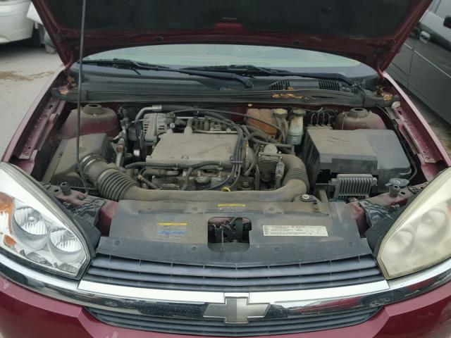 1G1ZU54894F217969 - 2004 CHEVROLET MALIBU LT MAROON photo 7