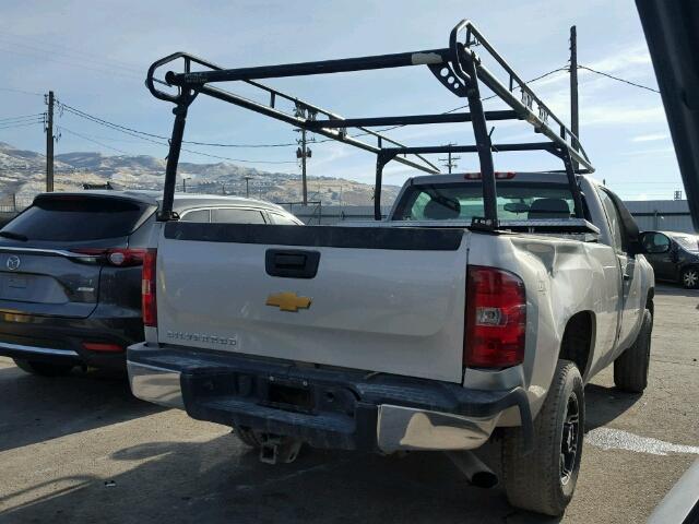 1GCHK24K57E557486 - 2007 CHEVROLET SILVERADO GRAY photo 4