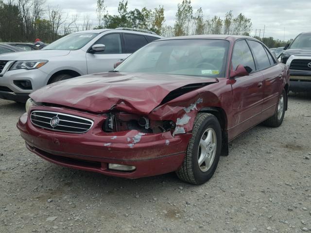 2G4WB52KX31126127 - 2003 BUICK REGAL LS RED photo 2