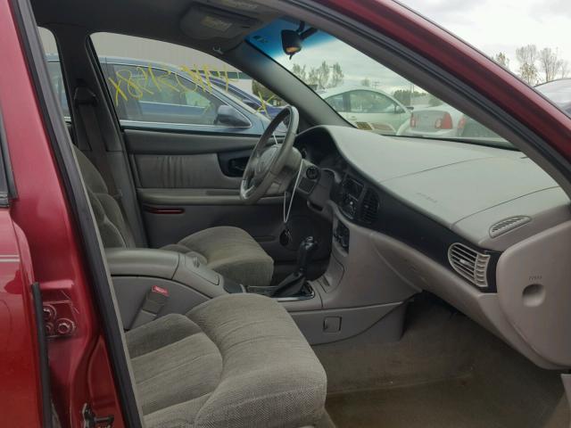 2G4WB52KX31126127 - 2003 BUICK REGAL LS RED photo 5
