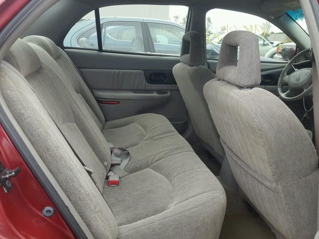 2G4WB52KX31126127 - 2003 BUICK REGAL LS RED photo 6