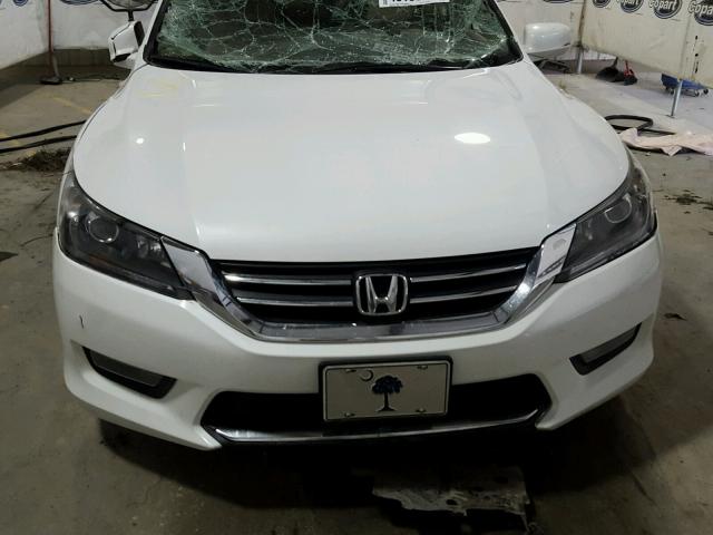 1HGCR2F83FA048074 - 2015 HONDA ACCORD EXL WHITE photo 9