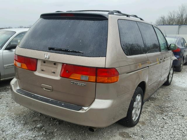 5FNRL18653B111310 - 2003 HONDA ODYSSEY EX TAN photo 4