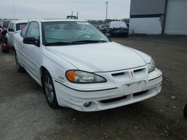 1G2NW12E62C248326 - 2002 PONTIAC GRAND AM G WHITE photo 1