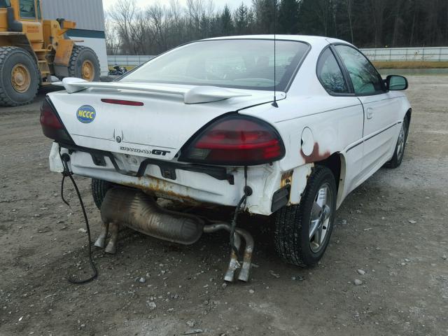 1G2NW12E62C248326 - 2002 PONTIAC GRAND AM G WHITE photo 4