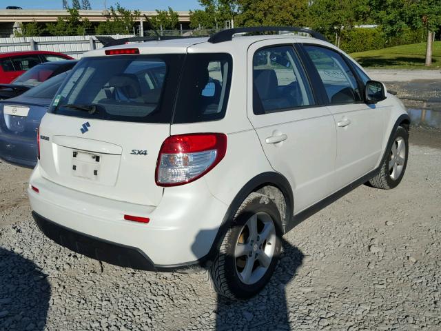 JS2YA413296200832 - 2009 SUZUKI SX4 TECHNO WHITE photo 4