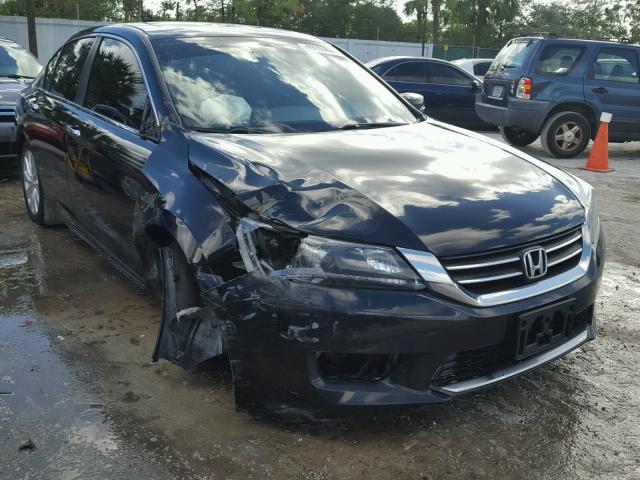 1HGCR2F73FA242739 - 2015 HONDA ACCORD EX BLACK photo 1