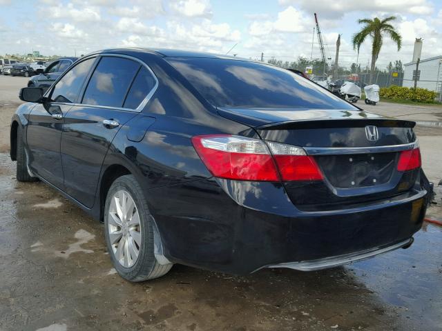 1HGCR2F73FA242739 - 2015 HONDA ACCORD EX BLACK photo 3