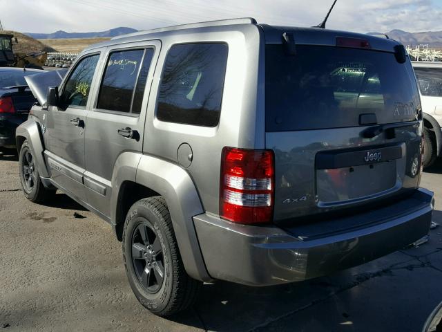 1C4PJMAK0CW123916 - 2012 JEEP LIBERTY SP GRAY photo 3