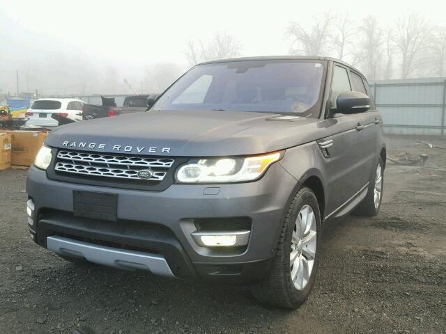 SALWR2PF3GA581738 - 2016 LAND ROVER RANGE ROVE GRAY photo 2