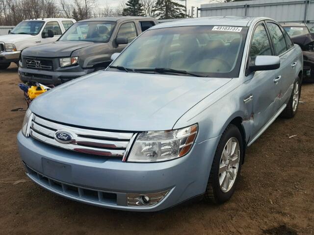 1FAHP23W29G113615 - 2009 FORD TAURUS SE BLUE photo 2