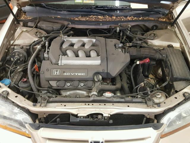 1HGCG16581A070652 - 2001 HONDA ACCORD EX BEIGE photo 7