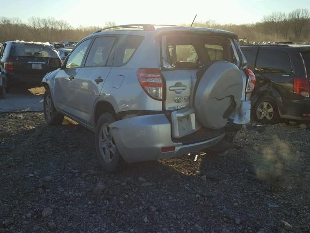 2T3ZF33V69W011432 - 2009 TOYOTA RAV4 SILVER photo 3