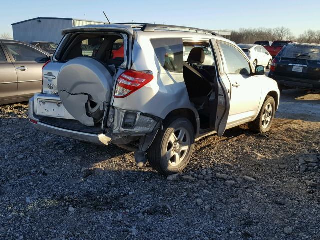 2T3ZF33V69W011432 - 2009 TOYOTA RAV4 SILVER photo 4