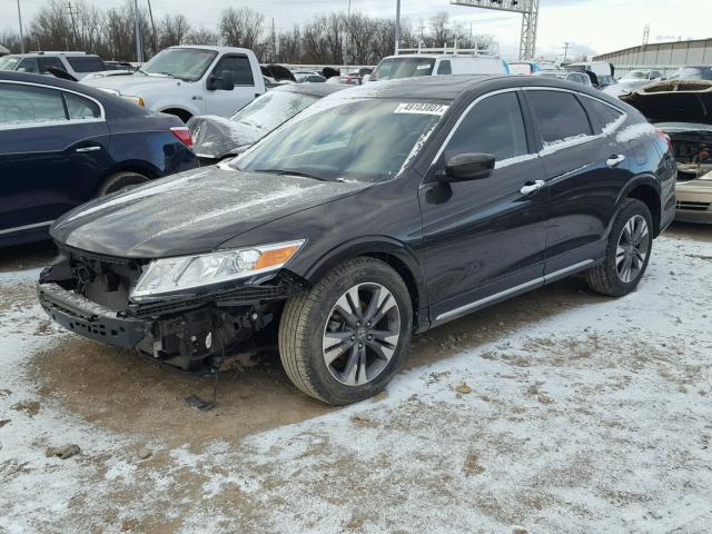 5J6TF2H5XEL002040 - 2014 HONDA CROSSTOUR BROWN photo 2