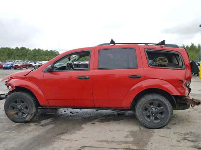 1D4HB38N95F548861 - 2005 DODGE DURANGO ST RED photo 9