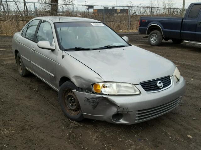 3N1CB51D23L708332 - 2003 NISSAN SENTRA XE BEIGE photo 1