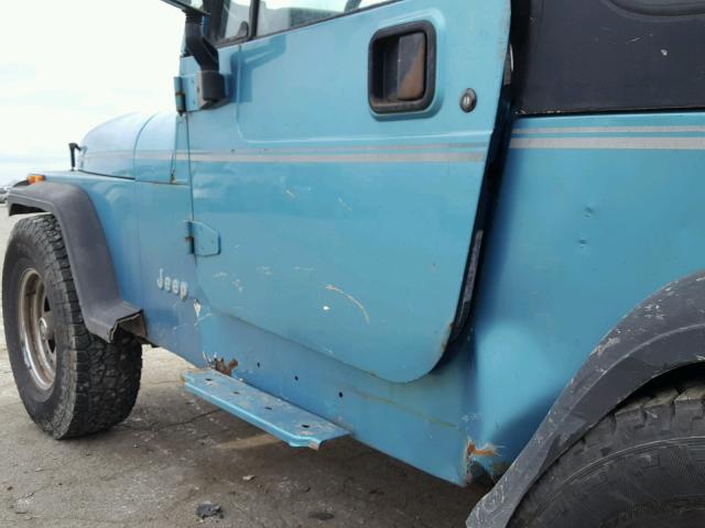 1J4FY29S2SP217900 - 1995 JEEP WRANGLER / BLUE photo 9