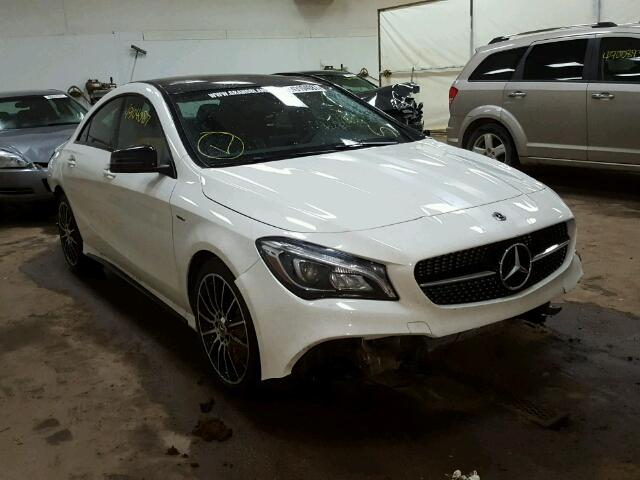 WDDSJ4GB1JN538012 - 2018 MERCEDES-BENZ CLA 250 4M WHITE photo 1