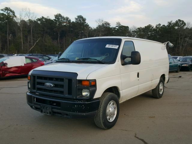 1FTNE1EL4CDA43978 - 2012 FORD ECONOLINE WHITE photo 2