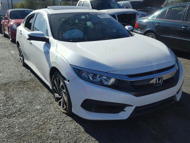 19XFC2F70HE051857 - 2017 HONDA CIVIC EX თეთრი ფოტო 1