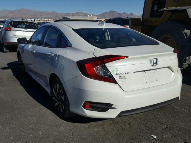 19XFC2F70HE051857 - 2017 HONDA CIVIC EX WHITE photo 3