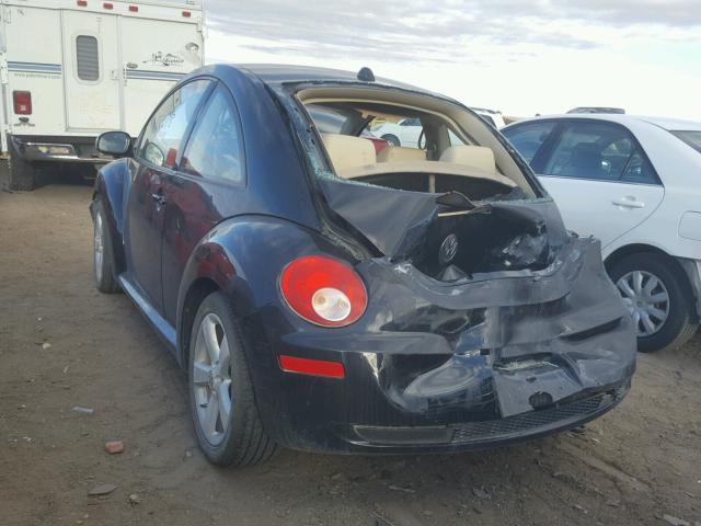 3VWSW31C77M506494 - 2007 VOLKSWAGEN NEW BEETLE 黑色 照片 3