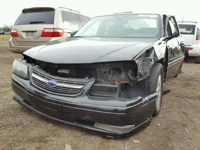 2G1WH52K549397983 - 2004 CHEVROLET IMPALA LS BLACK photo 9