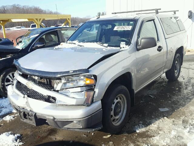 1GCCSBF92C8154496 - 2012 CHEVROLET COLORADO SILVER photo 2