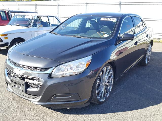 1G11C5SL8FF215883 - 2015 CHEVROLET MALIBU 1LT 黑色 照片 2