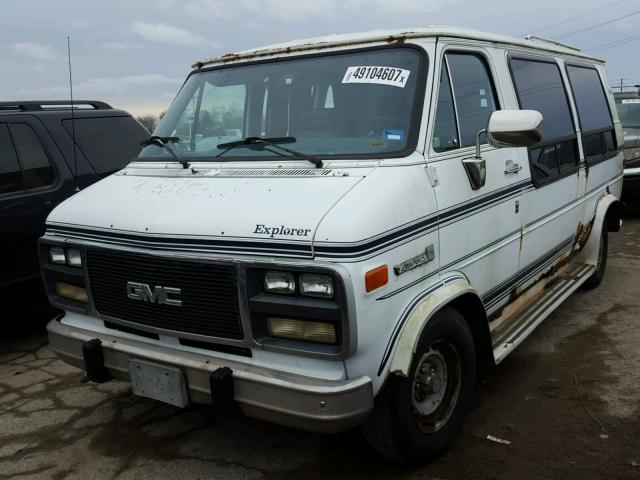 2GDEG25KXN4508943 - 1992 GMC RALLY WAGO WHITE photo 2