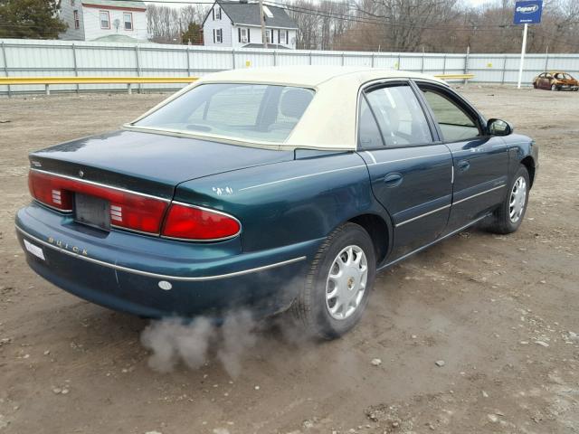 2G4WS52J911227082 - 2001 BUICK CENTURY CU GREEN photo 4