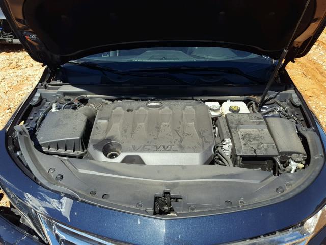 2G1125S33J9145911 - 2018 CHEVROLET IMPALA PRE GRAY photo 7