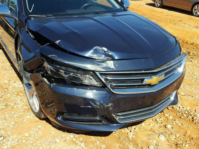 2G1125S33J9145911 - 2018 CHEVROLET IMPALA PRE GRAY photo 9