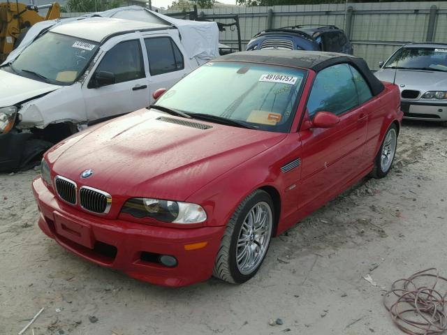 WBSBR93451EX20411 - 2001 BMW M3 CI RED photo 2