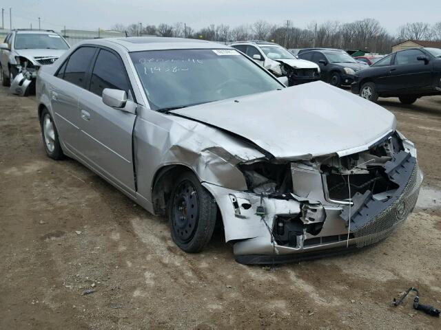 1G6DP567550114875 - 2005 CADILLAC CTS HI FEA SILVER photo 1