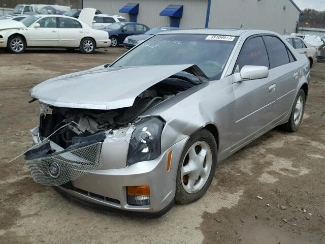 1G6DP567550114875 - 2005 CADILLAC CTS HI FEA SILVER photo 2