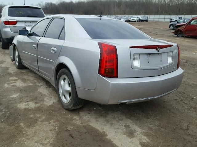 1G6DP567550114875 - 2005 CADILLAC CTS HI FEA SILVER photo 3