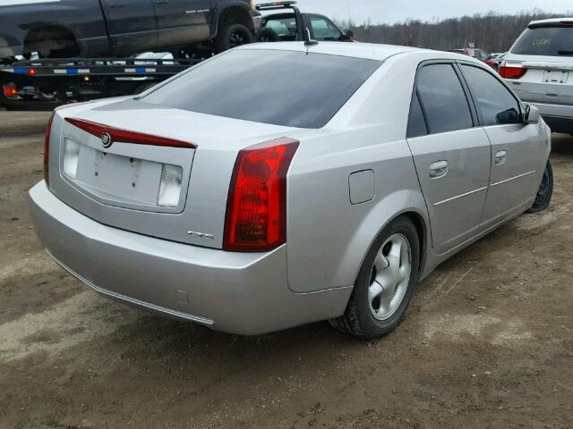 1G6DP567550114875 - 2005 CADILLAC CTS HI FEA SILVER photo 4