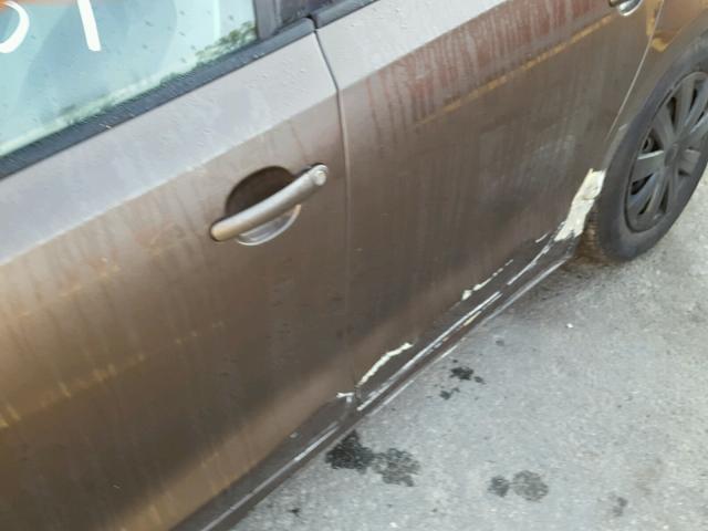 3VW2K7AJ9FM256658 - 2015 VOLKSWAGEN JETTA BASE BROWN photo 9