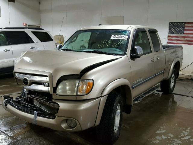 5TBBT44143S362742 - 2003 TOYOTA TUNDRA ACC TAN photo 2