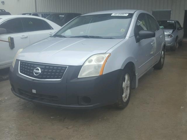 3N1AB61E78L639697 - 2008 NISSAN SENTRA 2.0 SILVER photo 2